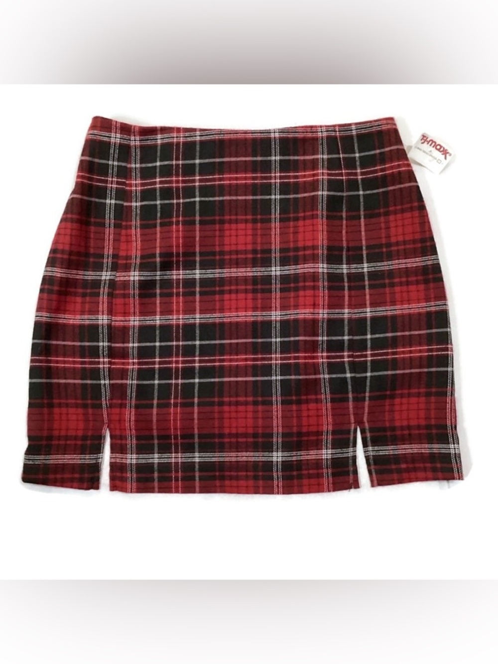 Love on a Hanger Plaid Mini Skirt New!
